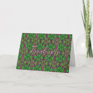 Cherry Mint Thank You Card