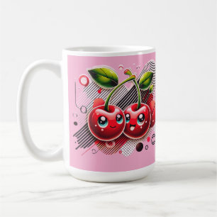 "Cherry Moods: Sweet & Sour Series" Coffee Mug