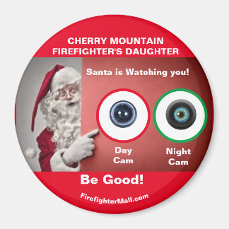 CHERRY MOUNTAIN FIREFIGHTER'S DAUGHTER MAGNET