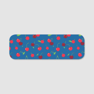 Cherry Name Tag