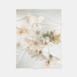 Cherry Nature Photo Fleece Blanket