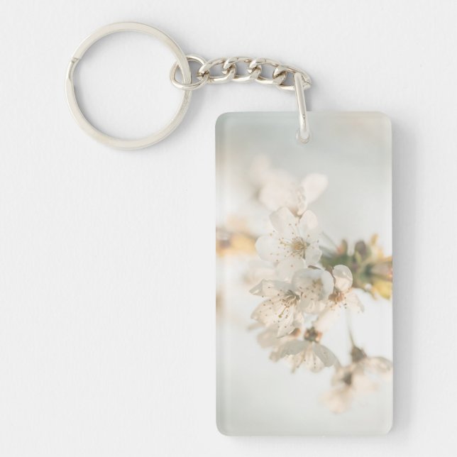 Cherry Nature Photo Key Ring (Front)
