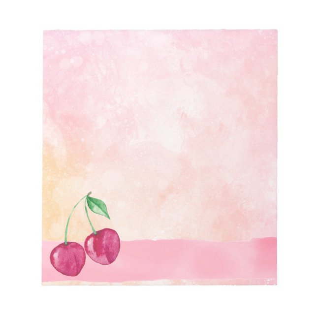 Cherry Notepad (Front)