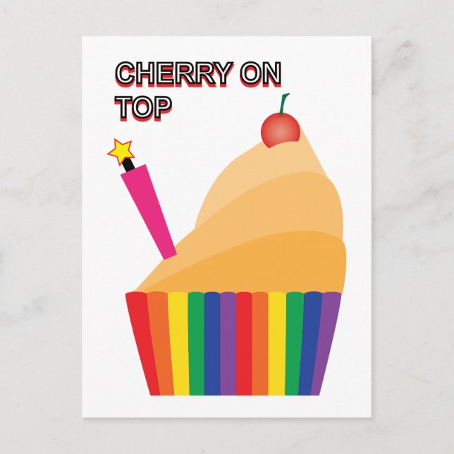Cherry on Top 02 Postcard (Front)