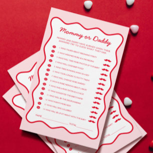 Cherry On Top Baby Shower Guess Who Game 