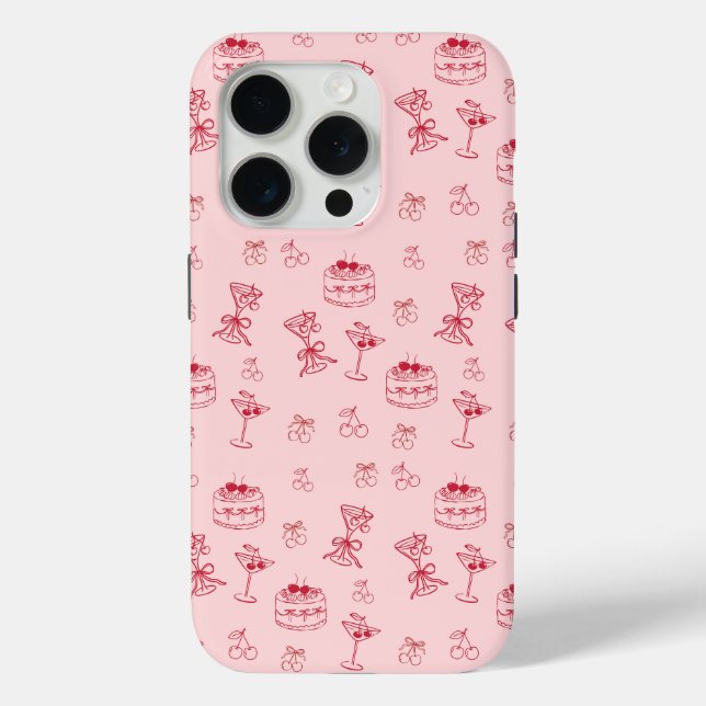 Cherry on Top Birthday Case-Mate iPhone Case (Back)