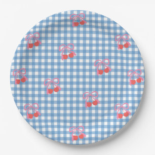 Cherry on Top Birthday Paper Plate