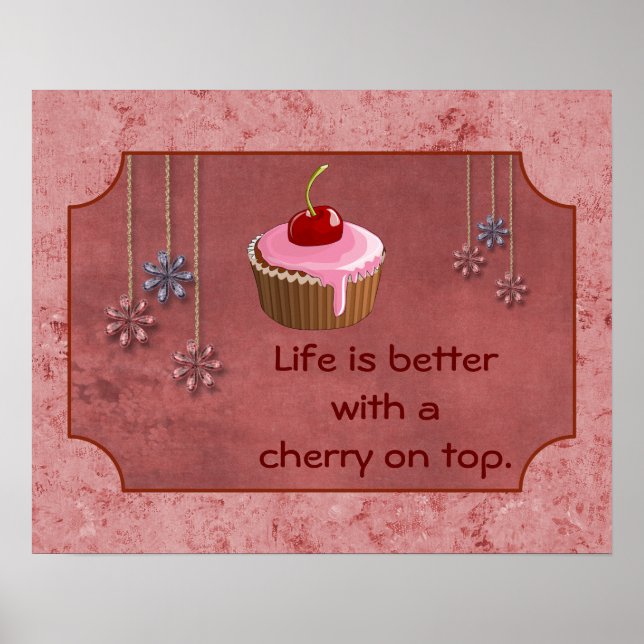 Cherry On Top --Poster Edition III Poster (Front)