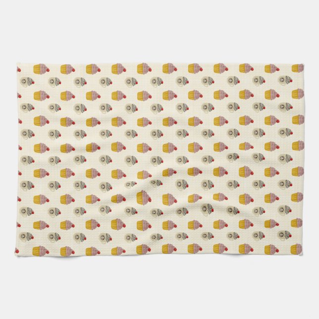 Cherry On Top Tea Towel (Horizontal)