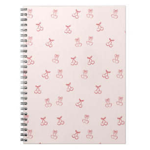 Cherry Outline Minimalism Notebook