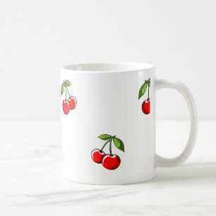 Cherry Pair Pattern Coffee Mug