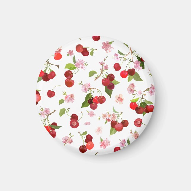 Cherry Pattern 1 Magnet