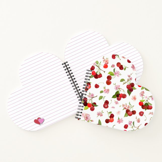 Cherry Pattern 1 Notebook (Inside)