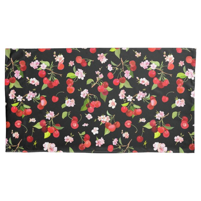 Cherry Pattern 2 Pillowcase (Front)