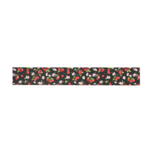 Cherry Pattern 2 Wrap Around Label