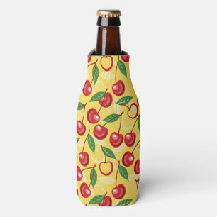 Cherry pattern bottle cooler