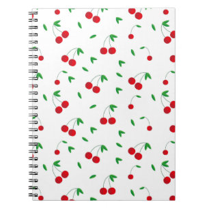 Cherry Pattern Easy Cherry Drawing Cherry Art Cher Notebook