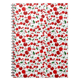 Cherry Pattern Notebook