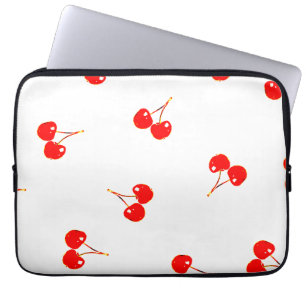 Cherry Pattern Pop Version Laptop Sleeve
