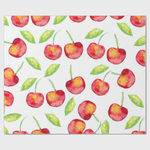 Cherry pattern Wrapping Paper
