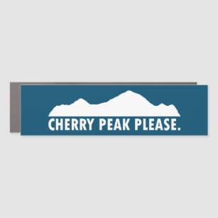 Cherry Peak Resort Please Car Magnet