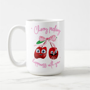 CHERRY PICKING COFFEE MUG