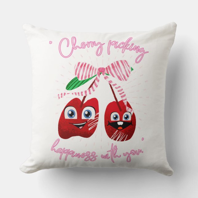 CHERRY PICKING CUSHION (Front)