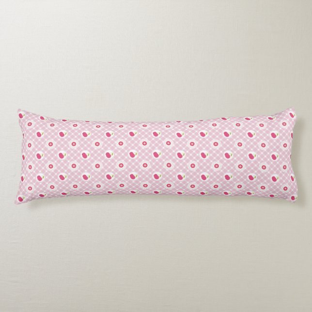 Cherry Picnic Body Pillow (Front)