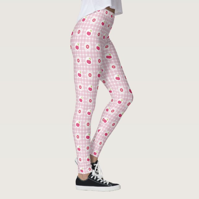 Cherry Picnic Leggings (Right)