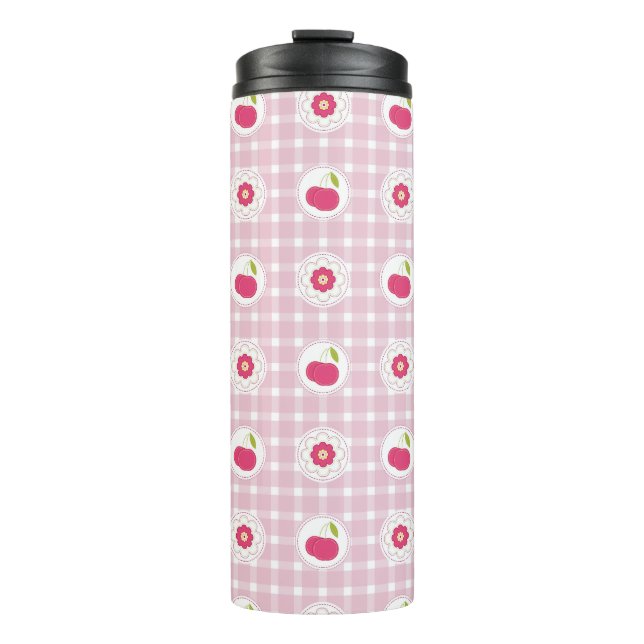 Cherry Picnic Thermal Tumbler (Front)