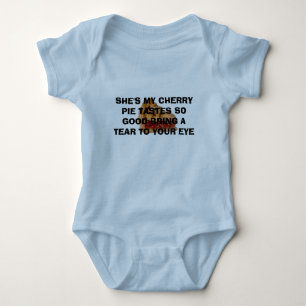 cherry pie baby bodysuit