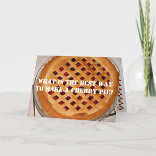Cherry Pie Card