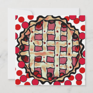 Cherry Pie Invitation
