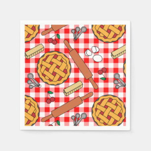 Cherry Pie Napkin