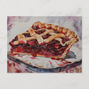 Cherry Pie Postcard
