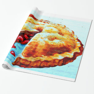 cherry pie wrapping paper
