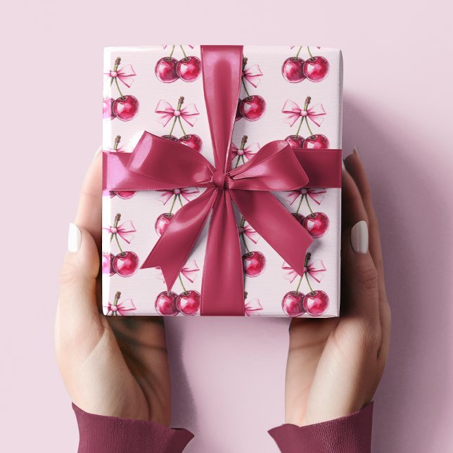 Cherry Pink  Wrapping Paper (Creator Uploaded)