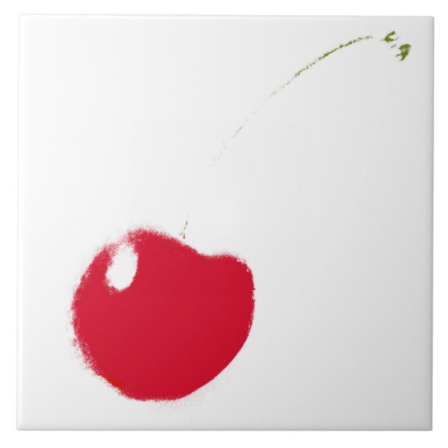 Cherry Pop Ceramic Tile (Front)
