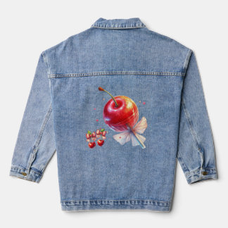 Cherry Pop Denim Jacket