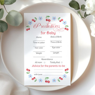 Cherry Predictions for baby and Advice for parents