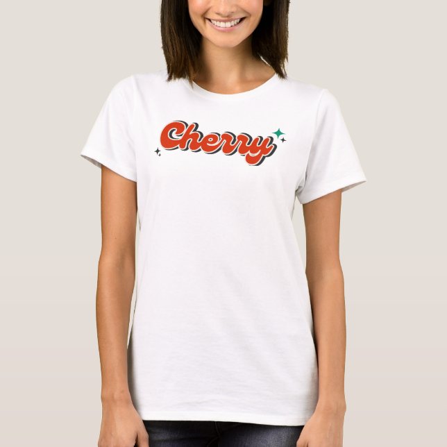 "Cherry" Print T-Shirt (Front)