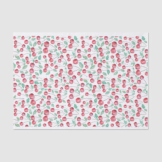 Cherry Print Tissue Paper