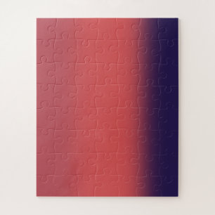   Cherry Red Gradient Puzzle