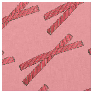 Cherry Red Liquorice Whips Liquorice Twist Candy Fabric