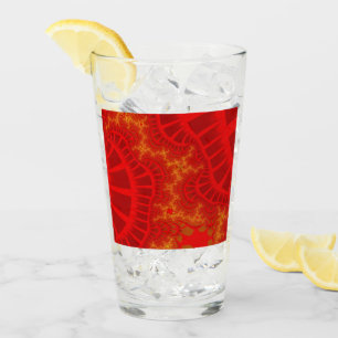 Cherry Red Remix Glass