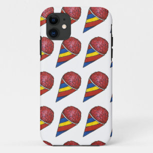 Cherry Red Sno Cone Snocone Frozen Treat Case