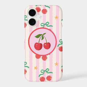 Cherry Ribbon Dreams Phone Case
