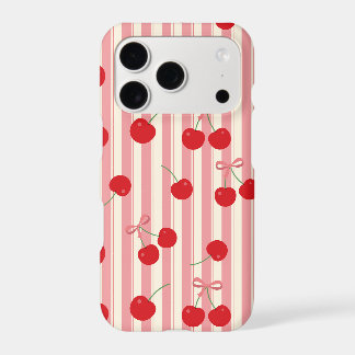 Cherry Ribbon Stripe