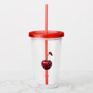 Cherry Rock Style Acrylic Tumbler
