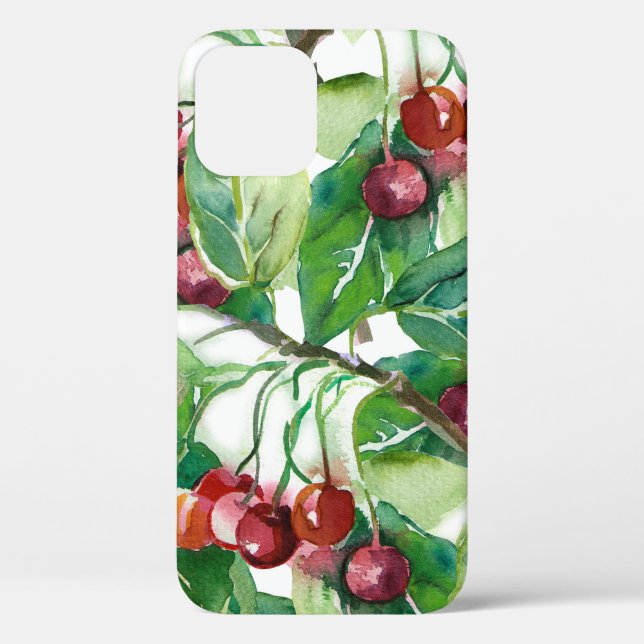 Cherry Seamless Pattern Case-Mate iPhone Case (Back)